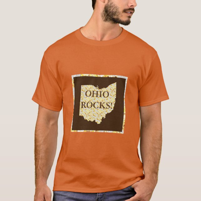 CAMISETA ¡OHIO ROCKS! (Anverso)