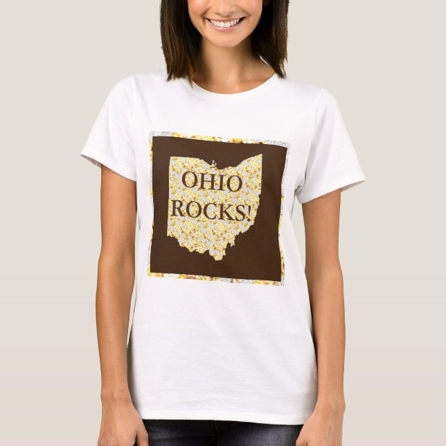 CAMISETA ¡OHIO ROCKS! (Anverso)