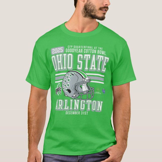 Camiseta Ohio State Buckeyes Cotton Bowl CFP Quarterfinal 2 (Anverso)
