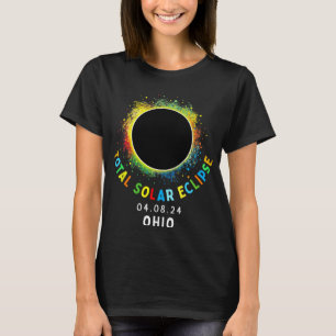 Camiseta Ohio Total Eclipse Solar Totalidad Abril 8 2024