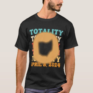 Camiseta Ohio Totality Solar Eclipse April 8 2024 Astronomy
