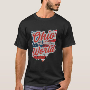 Camiseta Ohio Versus El Mundo o Ohio Vs. El Mundo con M