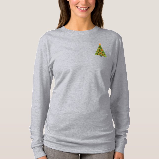 Camiseta Ohm Christmas Tree (Anverso)