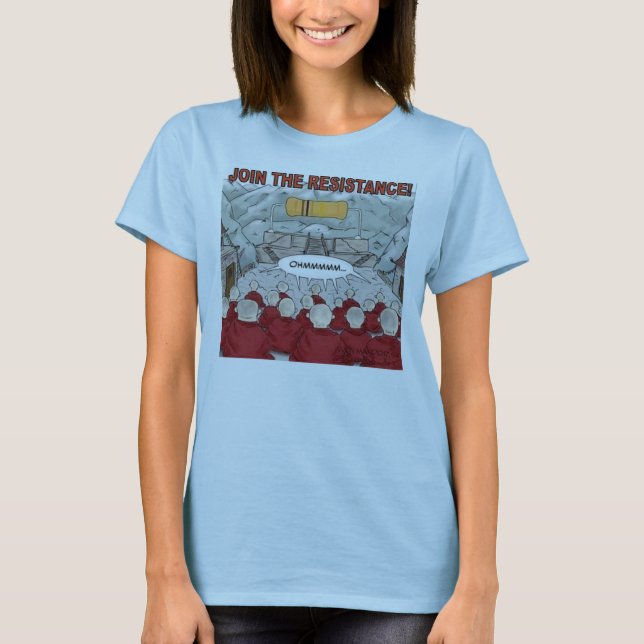 Camiseta Ohmio - únase a la resistencia (Anverso)