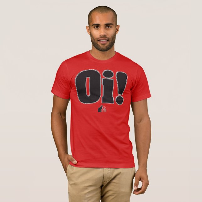 Camiseta Oi! (Anverso completo)