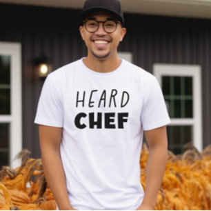 Camiseta Oí al chef, el camisón de oso