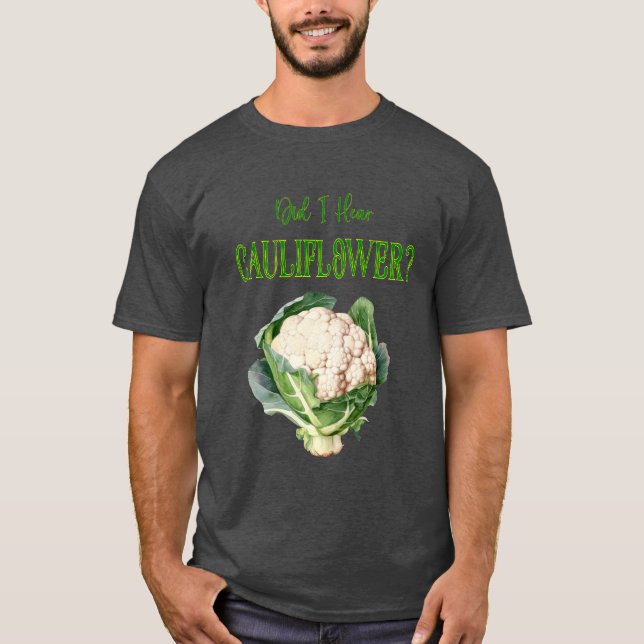 Camiseta ¿Oí el Clásico de Cauliflower? (Anverso)