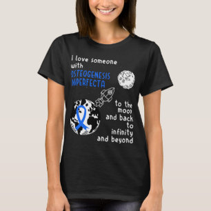 Camiseta OI Guerrero me encanta alguien Osteogénesis Imper