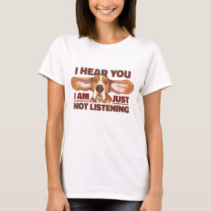 Camiseta Oí Que No Escuchas Perro Gracioso Lo