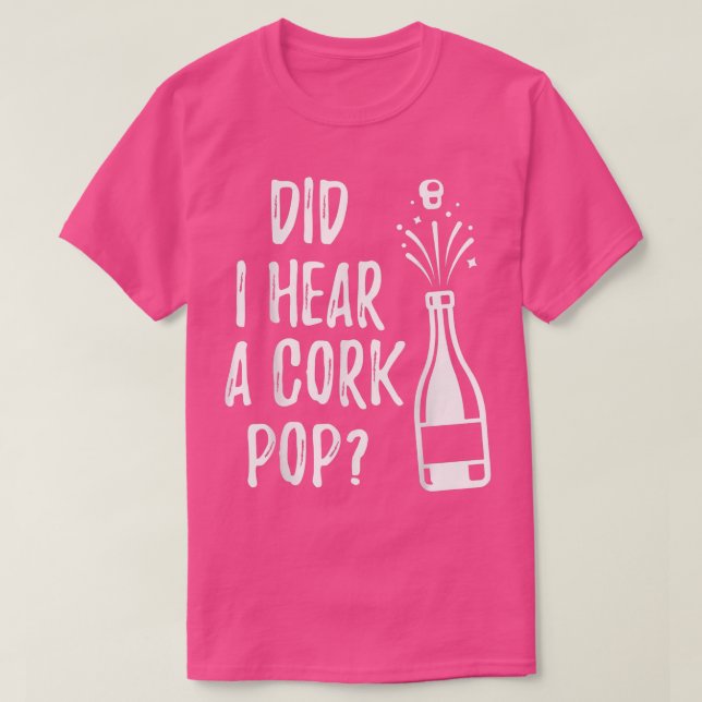Camiseta ¿Oí Un Hombre De Pop De Corcho 1773? (Diseño del anverso)