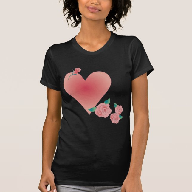 Camiseta OÍDOS y ROSAS de SHARON SHARPE (Anverso)