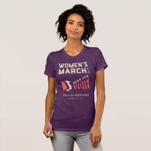 Camiseta Oiga nuestro voto - acontecimiento de marzo SLO de