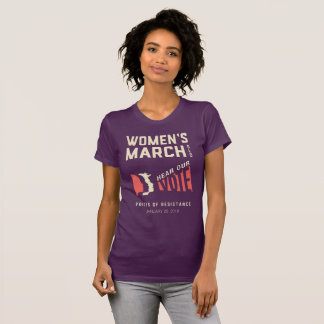 Camiseta Oiga nuestro voto - acontecimiento de marzo SLO de
