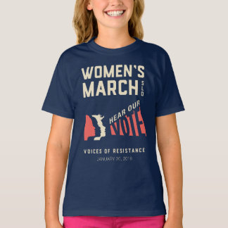 Camiseta Oiga nuestro voto - acontecimiento de marzo SLO de