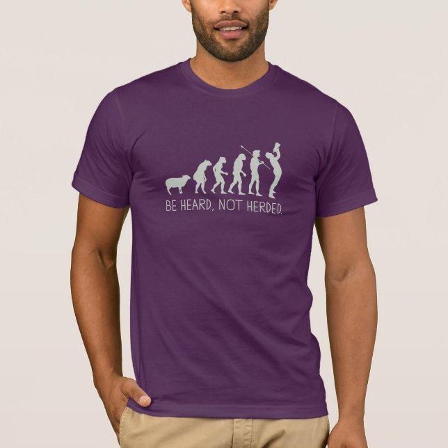 Camiseta Óigase no reunido (Anverso)