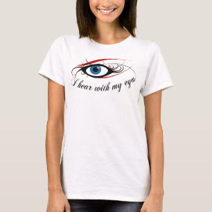 Camiseta "Oigo con los espaguetis de las señoras de mis