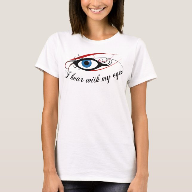 Camiseta "Oigo con los espaguetis de las señoras de mis (Anverso)