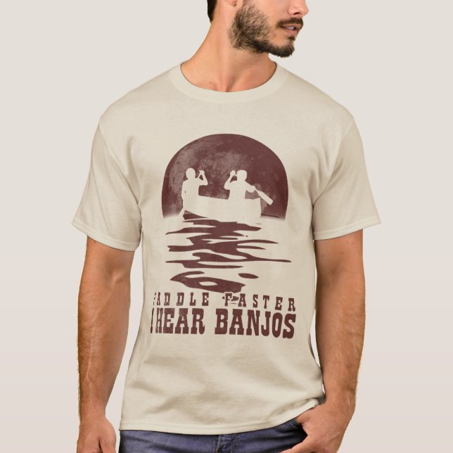 Camiseta oigo los banjos (Anverso)