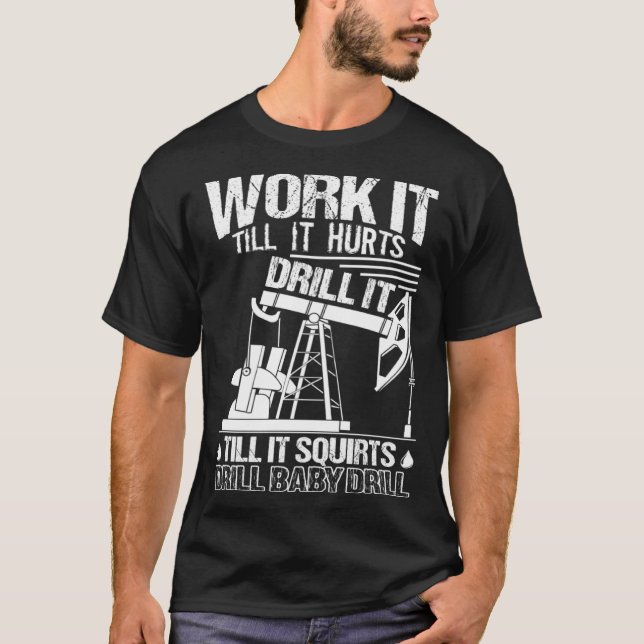 Camiseta Oilfield    Oilfield Worker (Anverso)