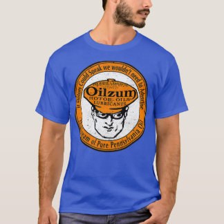 Camiseta Oilzum oil motor vintage sign
