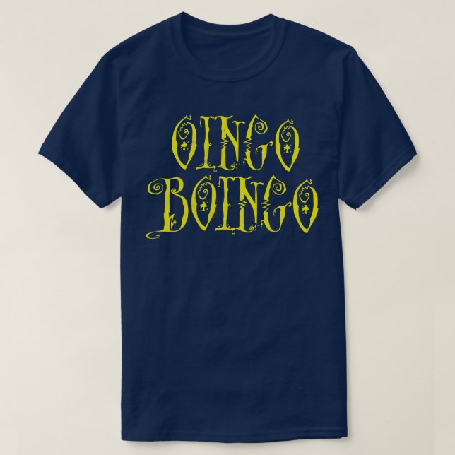 Camiseta Oingo Boingo (Diseño del anverso)