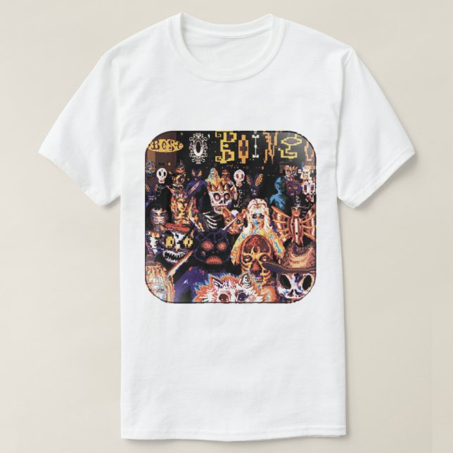 Camiseta Oingo boingo - mejores álbumes (Diseño del anverso)