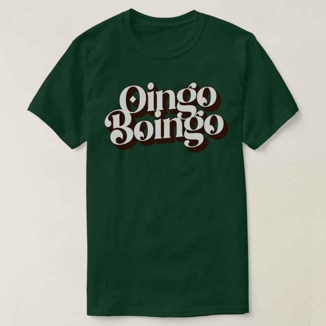 Camiseta Oingo Boingo Oingo Boingo (Diseño del anverso)