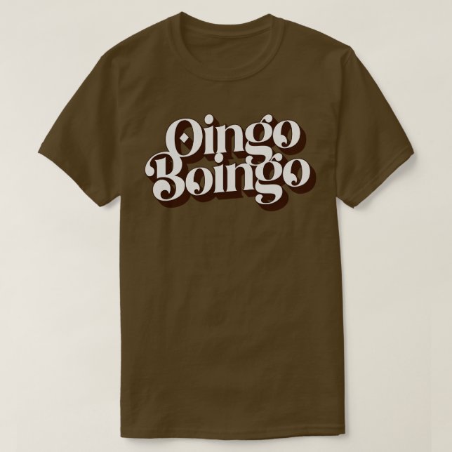 Camiseta Oingo Boingo Oingo Boingo (Diseño del anverso)
