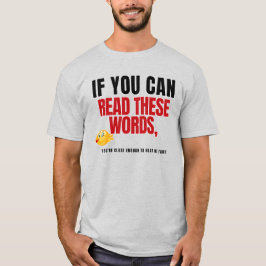 Camiseta Oírme de miedo