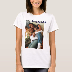 Camiseta ¡OJ7R9926, amo a mi hermana!
