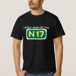 Camiseta Ojalá estuviera en la N17 - Música Irlandesa Saw D
