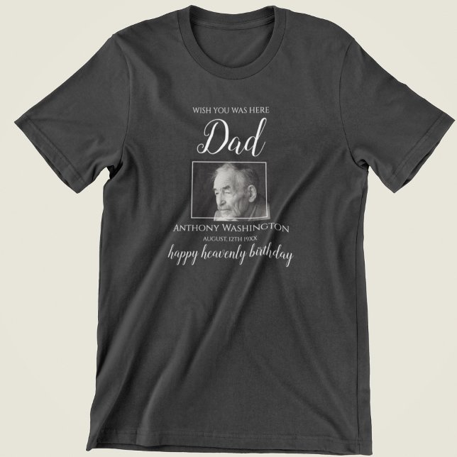 Camiseta Ojalá estuvieras aquí | Monumento conmemorativo de (Subido por el creador)