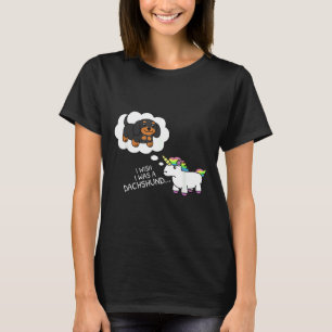 Camiseta Ojalá Fuera Un Perro De Dachshund
