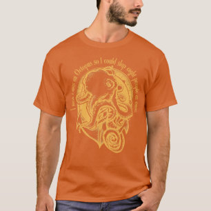 Camiseta Ojalá fuera un pulpo