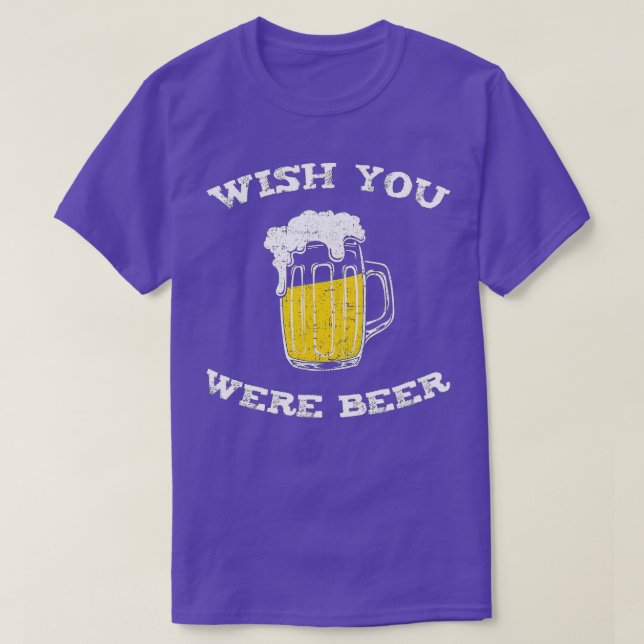 Camiseta Ojalá Fueras Amantes De La Cerveza (Diseño del anverso)