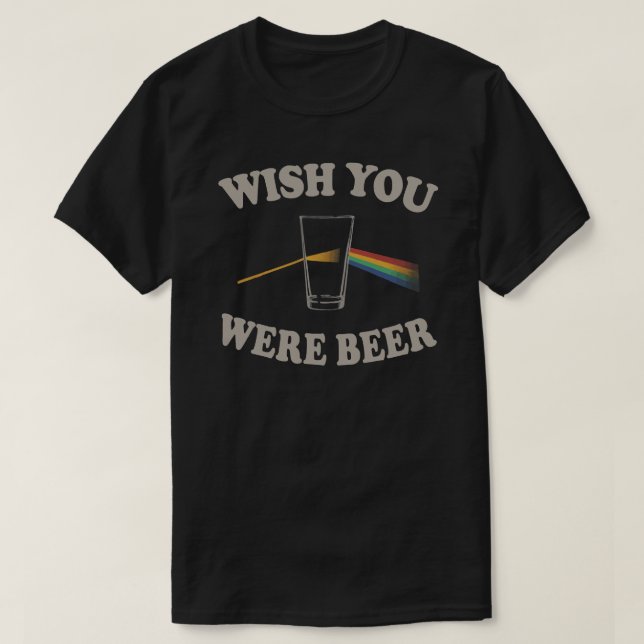 Camiseta Ojalá fueras cerveza (Diseño del anverso)