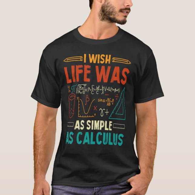 Camiseta Ojalá La Vida Fuera Tan Simple Como La Enseñanza D (Anverso)