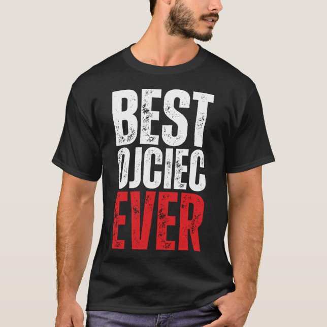 Camiseta Ojciec polaco mejor padre polaco (Anverso)