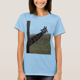 Camiseta Ojeada de la jirafa un abucheo