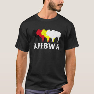 Camiseta Ojibwa Anishinaabeg Pueblo Nativo Estadounidense