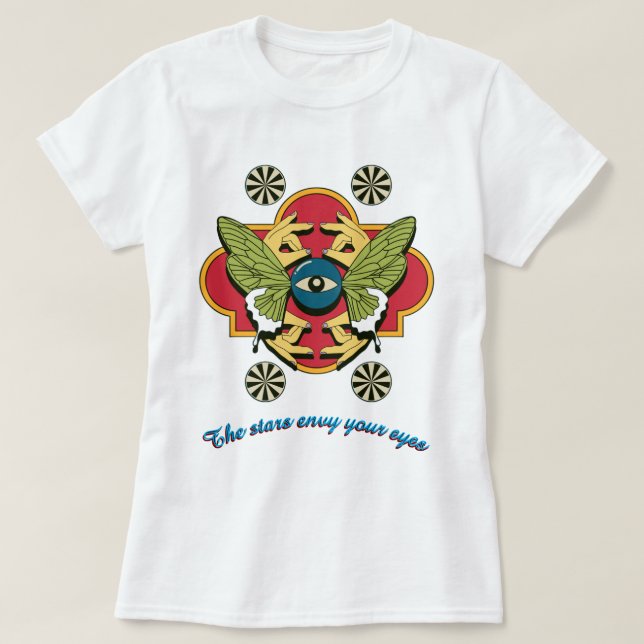 Camiseta ojo (Diseño del anverso)