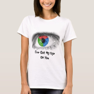 Camiseta Ojo Abstracto - Tengo Mi Ojo En Ti