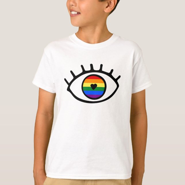 Camiseta Ojo arcoiris (Anverso)
