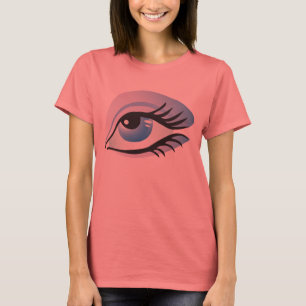 Camiseta ojo azul