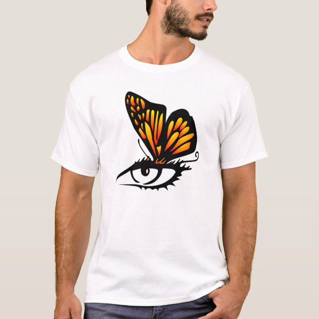 Camiseta Ojo blanco de la mariposa (Anverso)