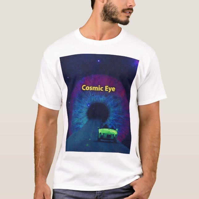 CAMISETA OJO CÓSMICO  (Anverso)