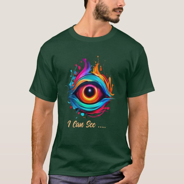 Camiseta Ojo creativo (Anverso)