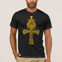 Ojo de Ankh del símbolo sagrado egipcio antiguo de