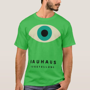 Camiseta Ojo de Bauhaus en turquesa