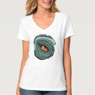Camiseta Ojo de depredador reptil primitivo